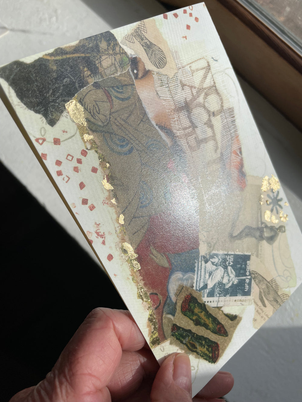 Carolyn's cooped up pack of artistic printed cards
