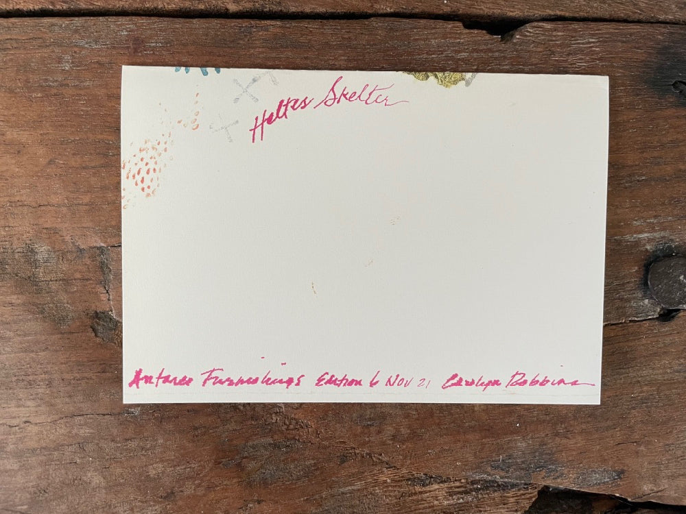 123.  Skelter in place