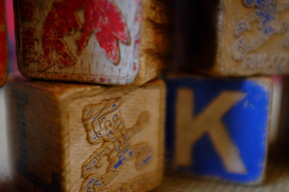 Frank's fifteen wood blocks