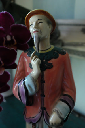 Vintage Chinese Princess and Prince figurines