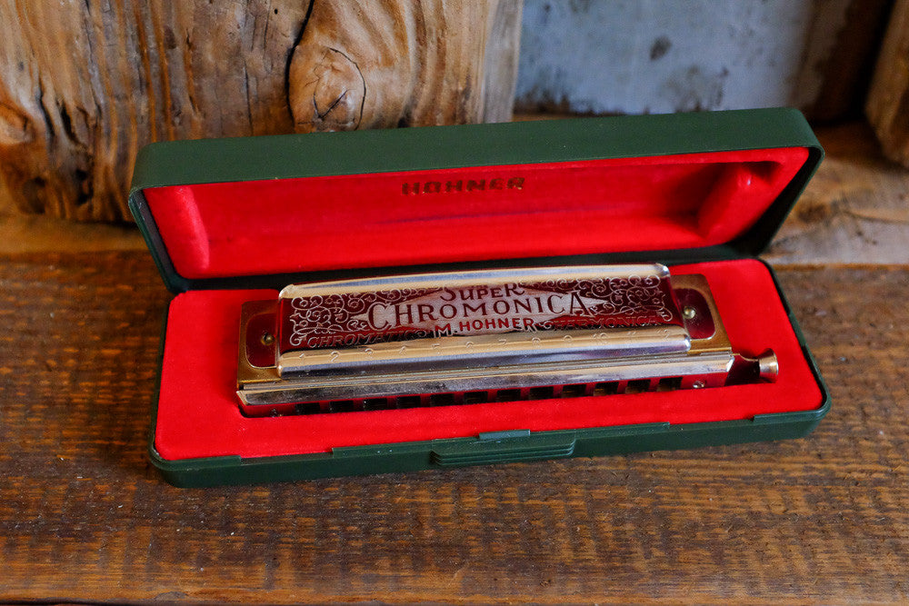 Vintage Super Chromonica harmonica made in Germany