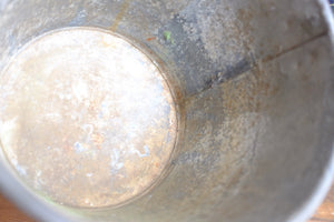 Vintage military fire bucket
