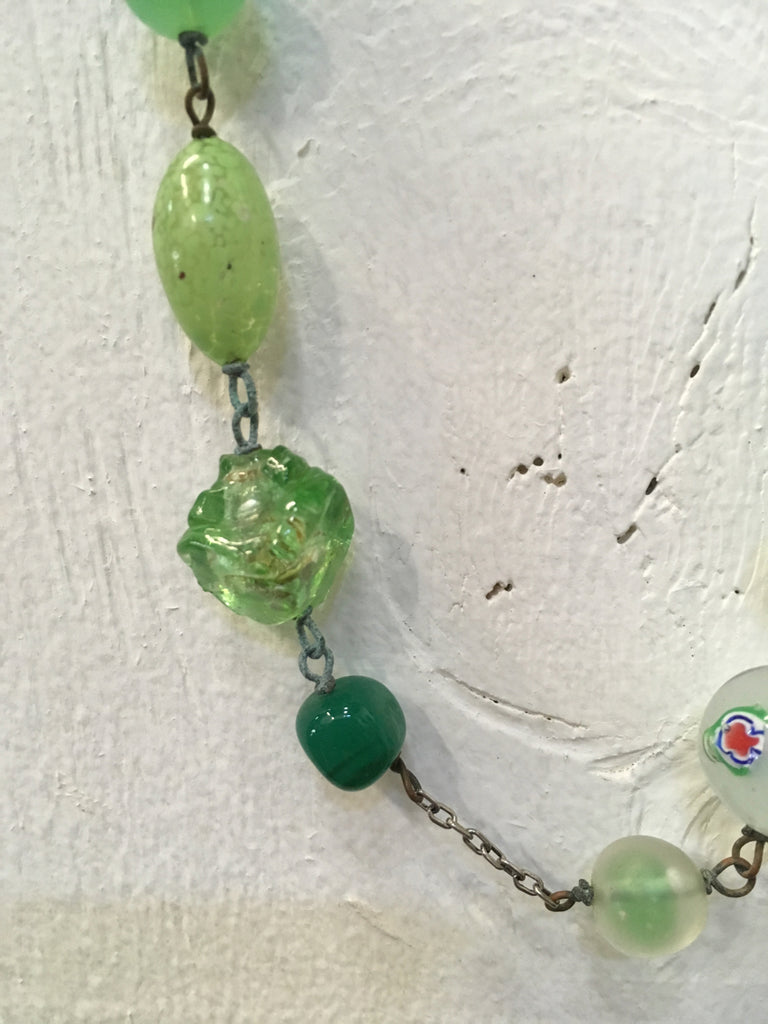 Rebecca's vintage Venetian glass beads