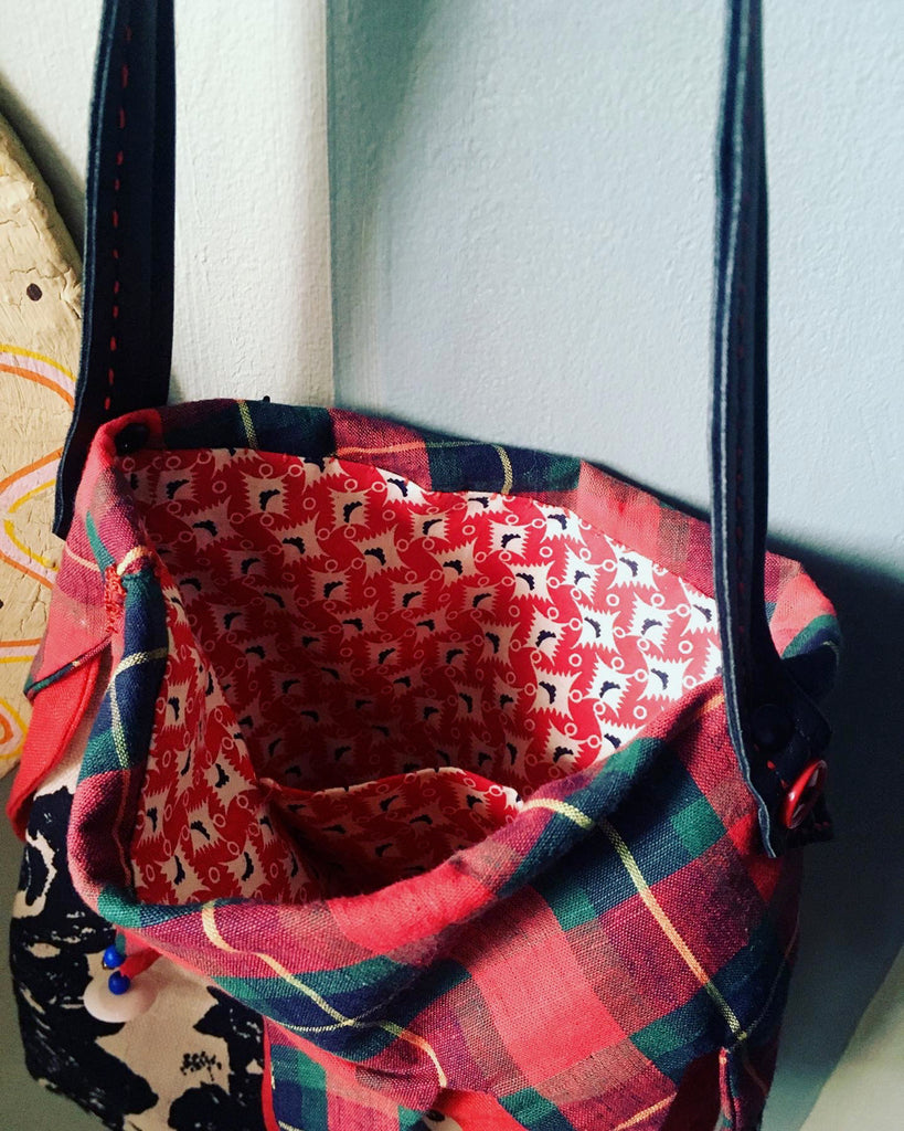 Ms. Hatter's harlequin bag