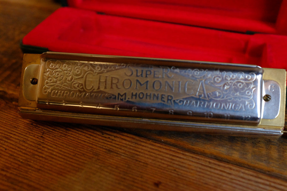 Vintage Super Chromonica harmonica made in Germany