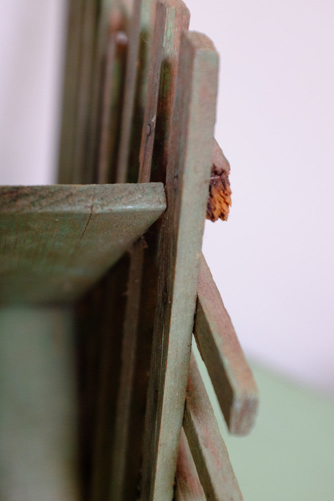 Lacey's lattice wall shelf