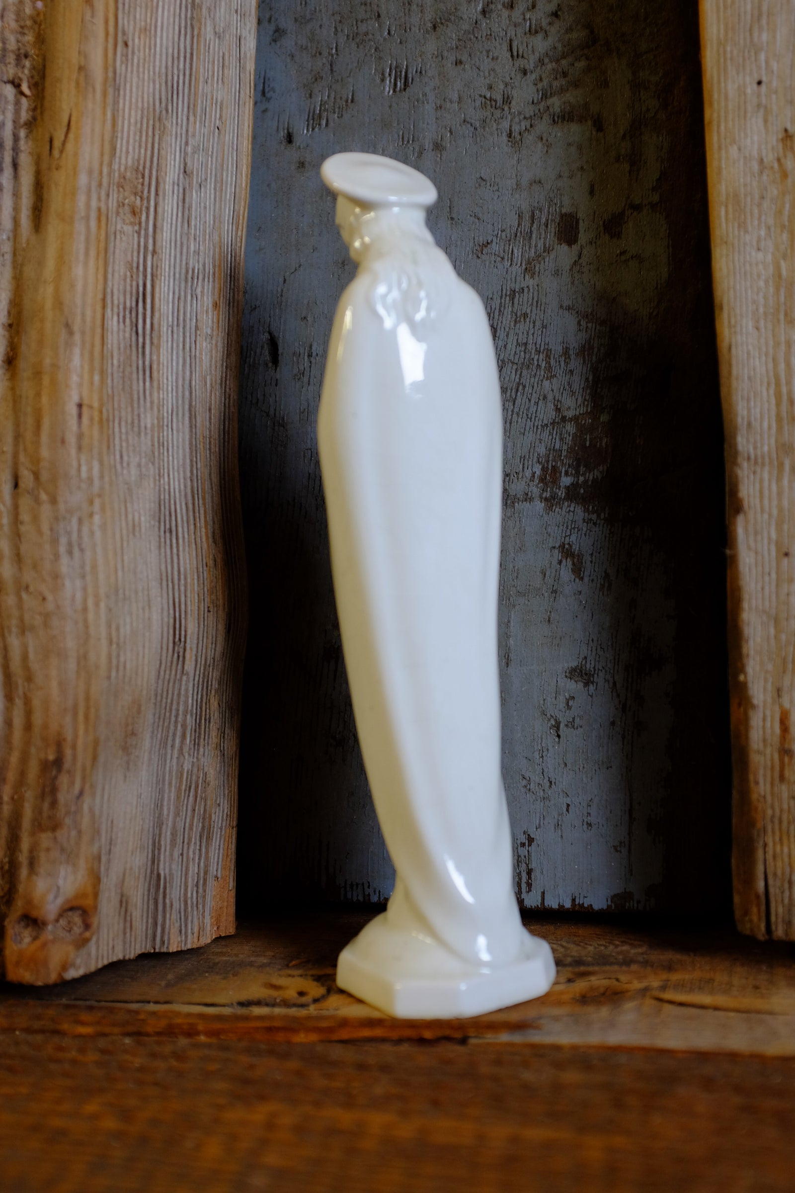 Vintage ceramic Madonna figurine 