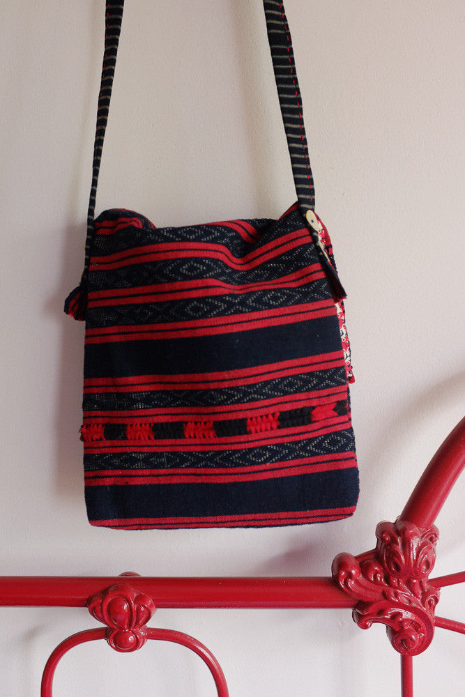 Boho Ribbon Accent Bag