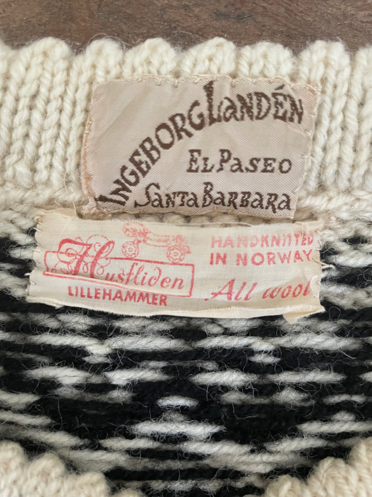 Wool Norwegian sweater