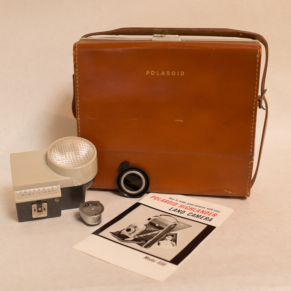 Polaroid 80B camera