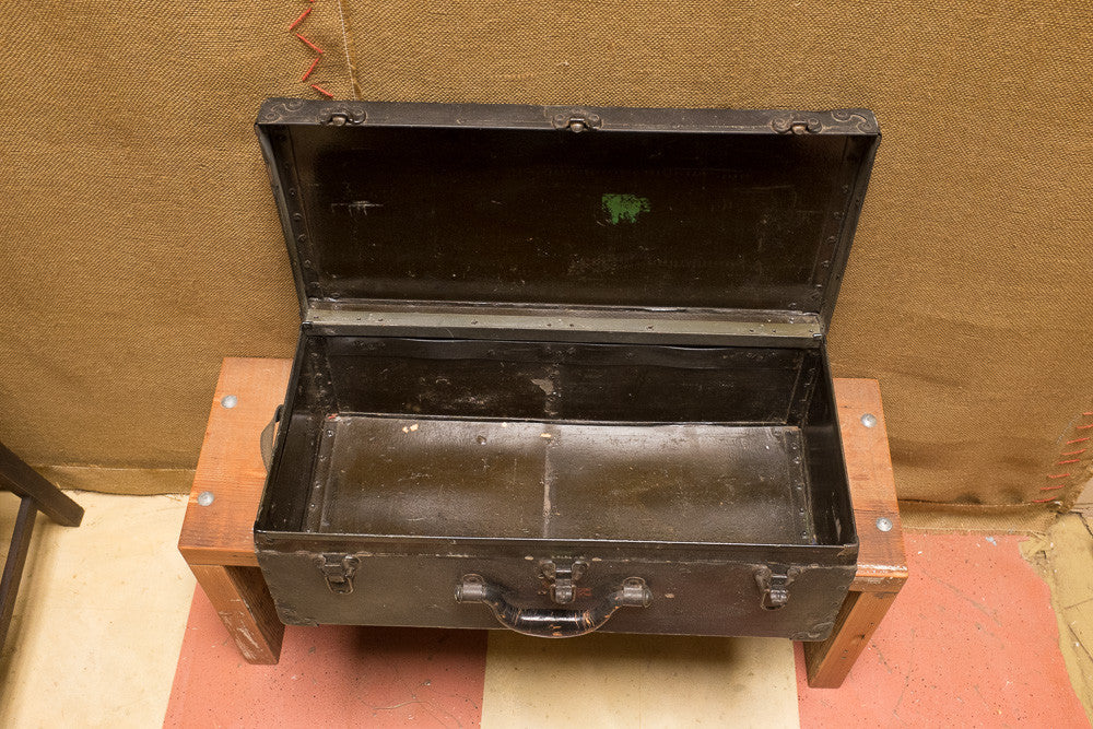 Vintage American Red Cross suitcase 