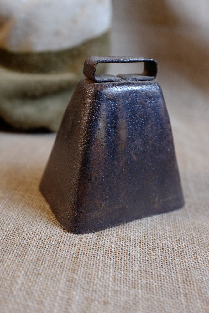 Square Rusted Cowbell Cow Bell