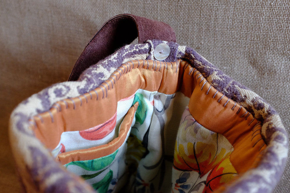Maggie's tapestry beach combing bag