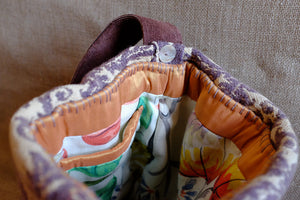  Handmade tapestry beach combing bag